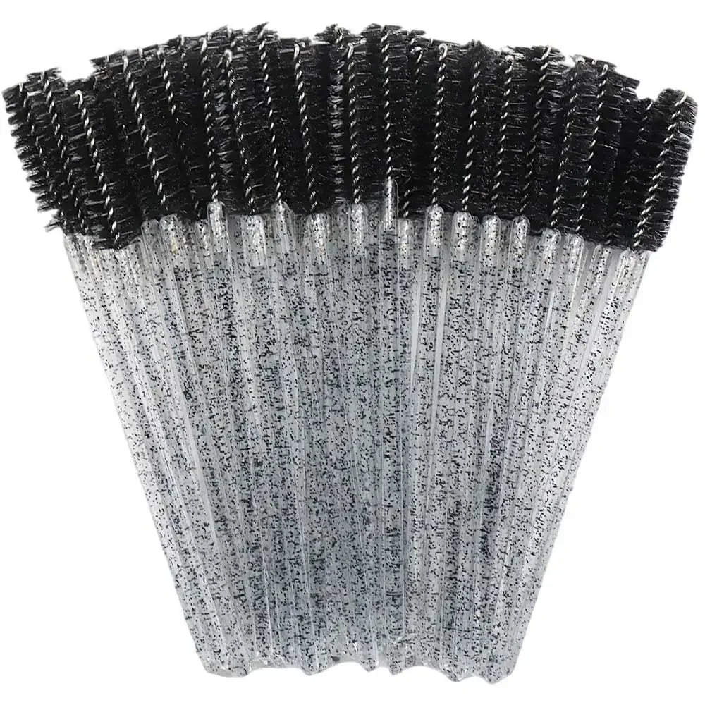Crystal Eyelashes Brush Comb 50Pcs