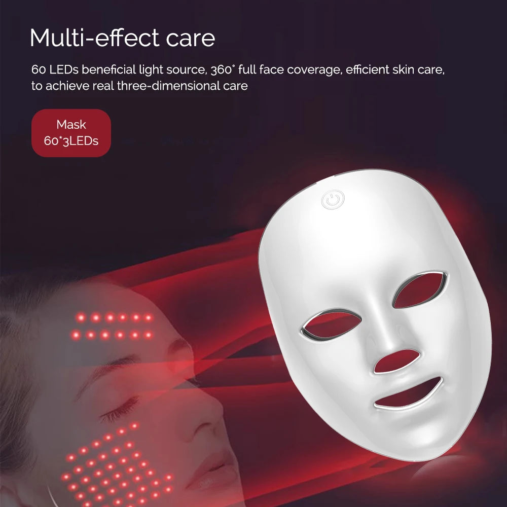 Rechargeable Facial LED Mask