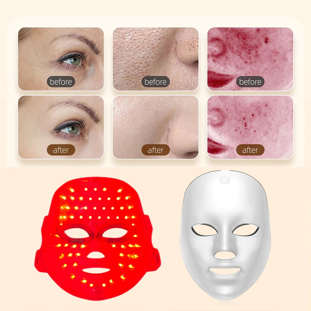 Rechargeable Facial LED Mask