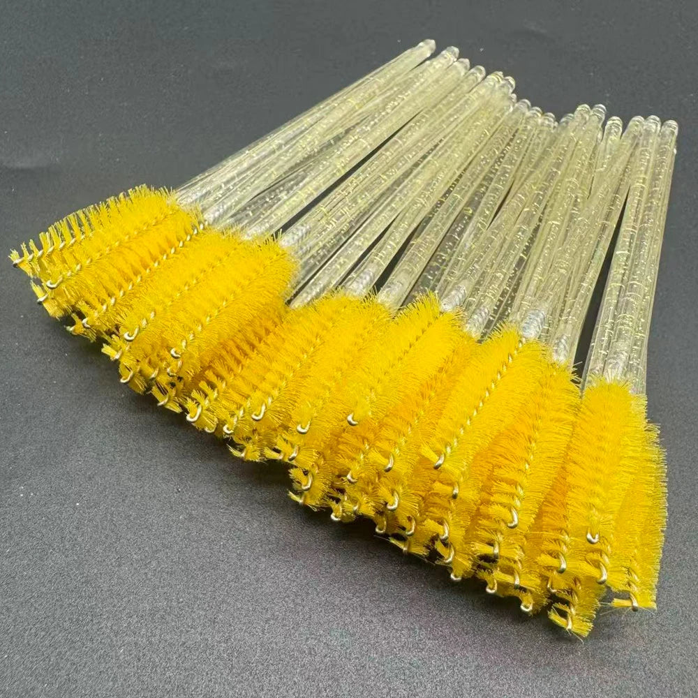Crystal Eyelashes Brush Comb 50Pcs