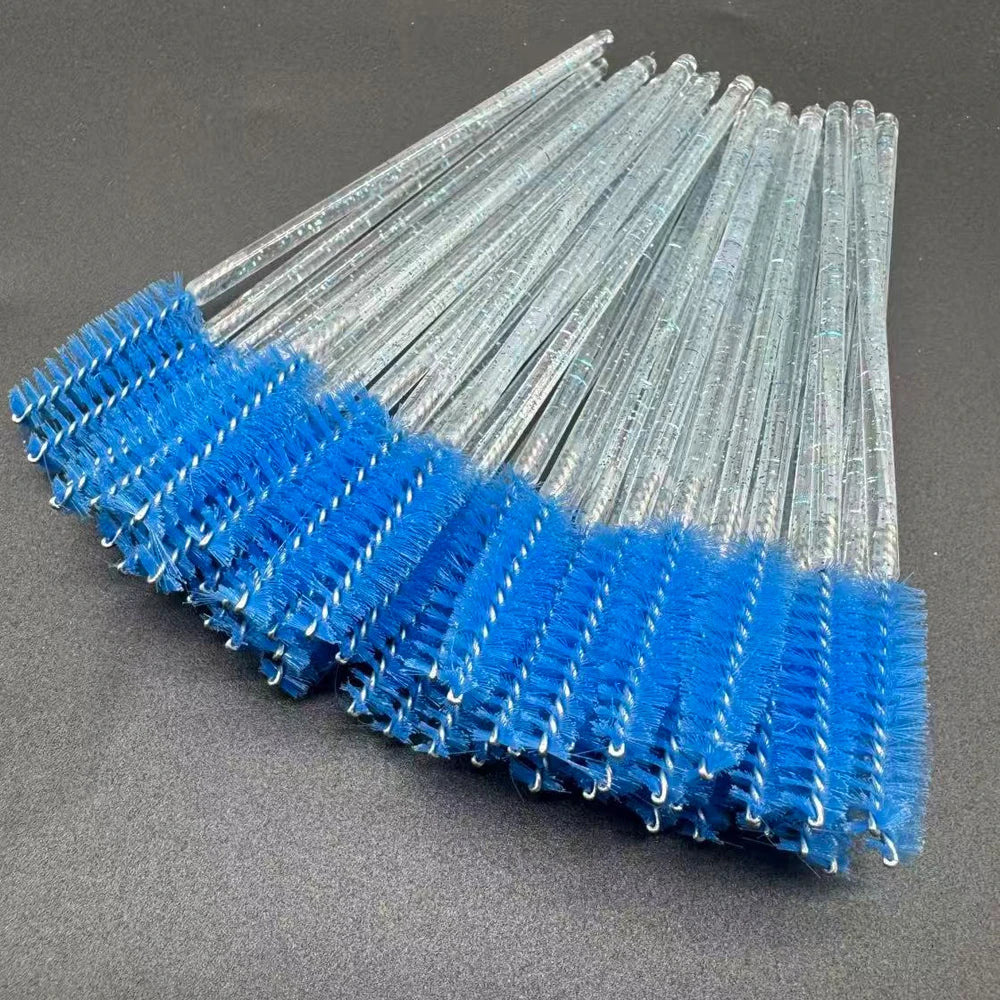 Crystal Eyelashes Brush Comb 50Pcs